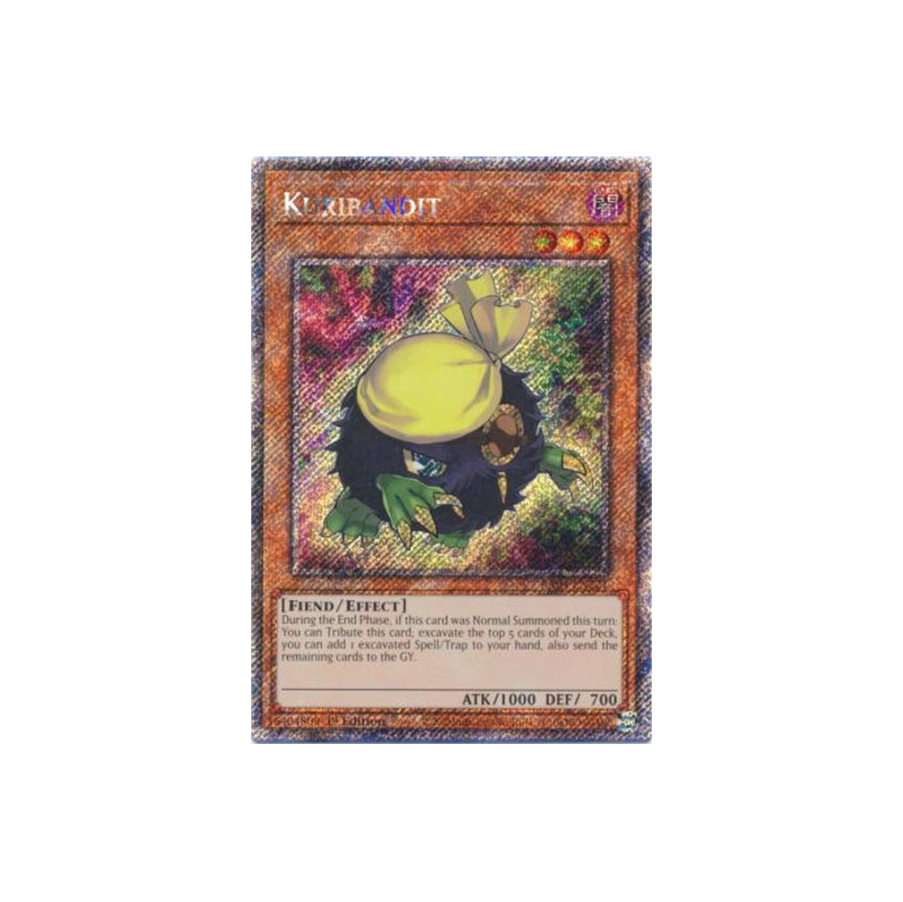 Yu-Gi-Oh! Kuribandit (RA04-EN221) Platinum Secret Rare - NM/M