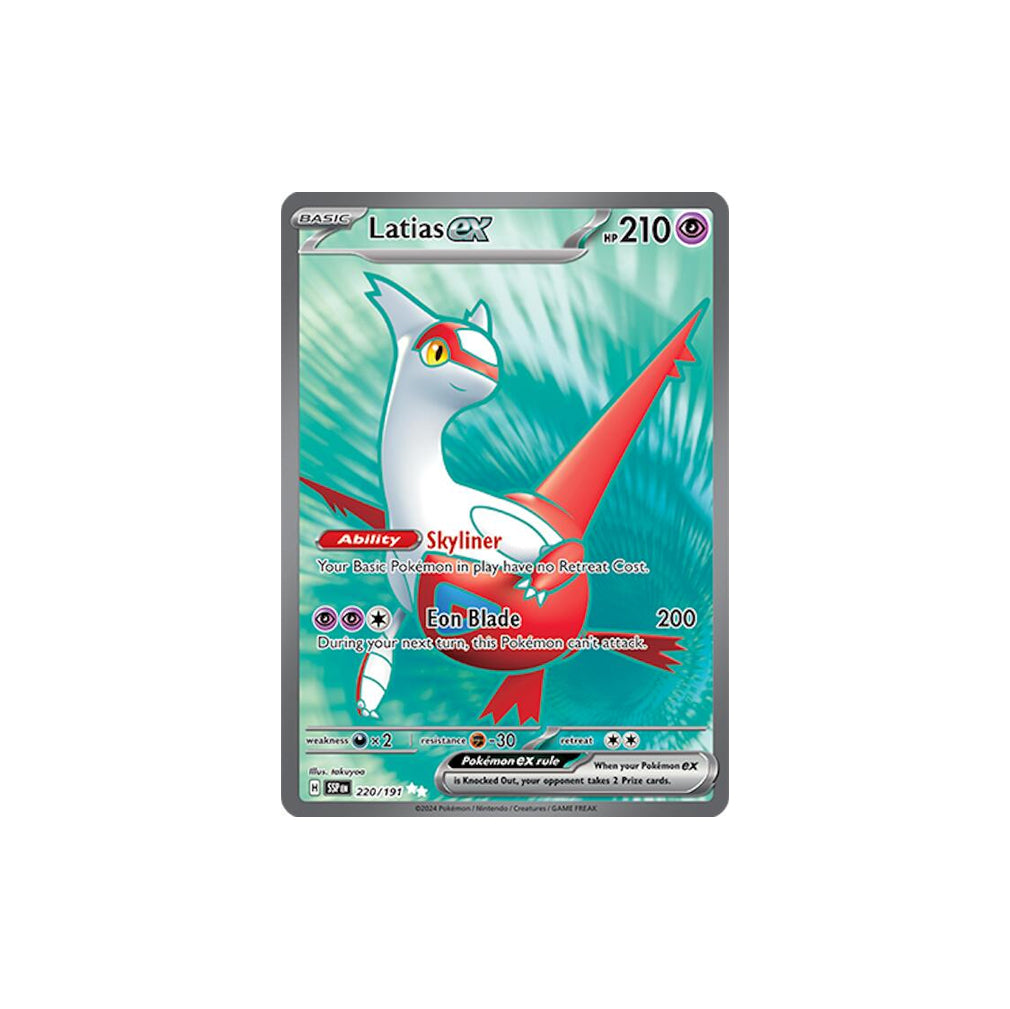 Pokémon Latias Ex #220 (SSP) - NM/M