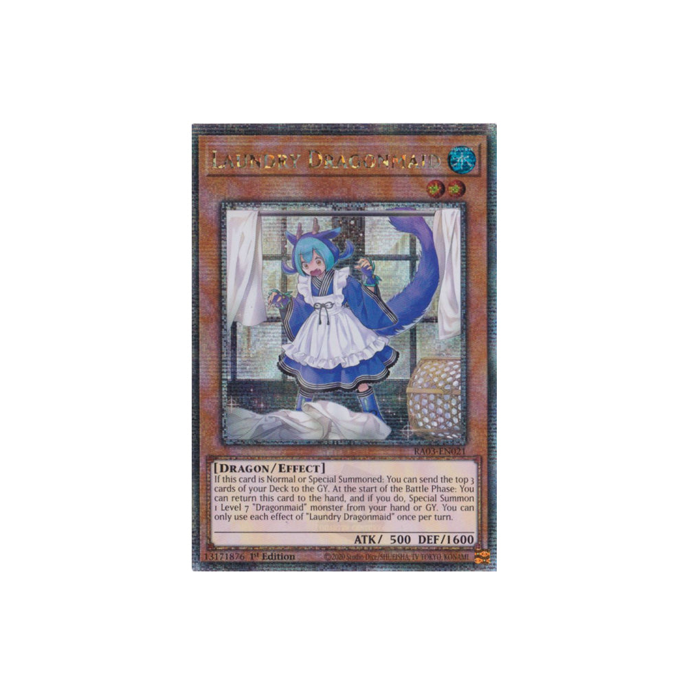 Yu-Gi-Oh! Laundry Dragonmaid (RA03-EN021) Quarter Century Secret Rare - NM/M