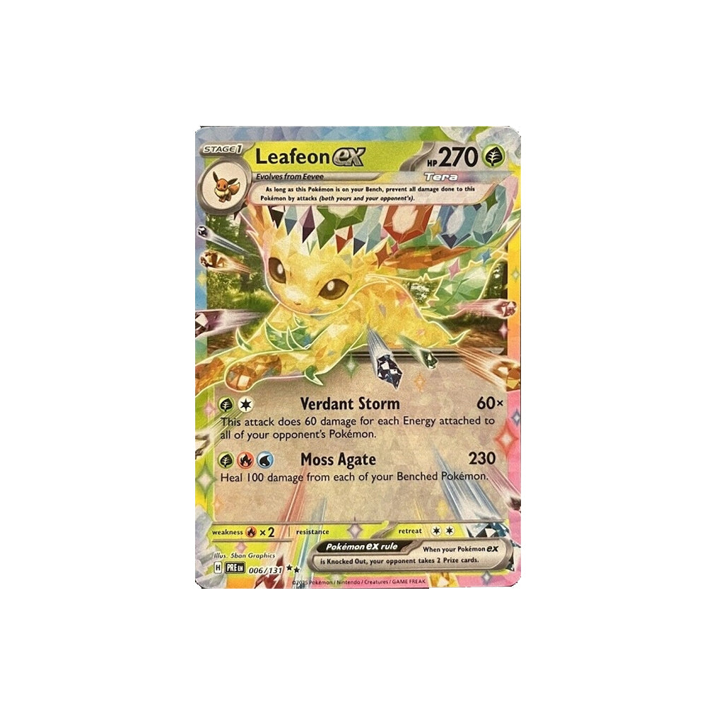 Pokémon Leafeon Ex #006 (PRE) - NM/M