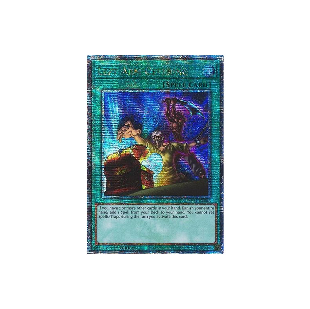 Yu-Gi-Oh! Left Arm Offering (RA04-EN086) Quarter Century Secret Rare - NM/M