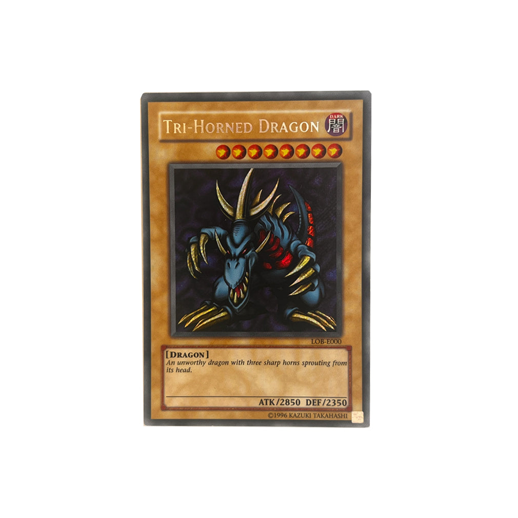 Yu-Gi-Oh! Tri-Horned Dragon (LOB-E000) - GOOD