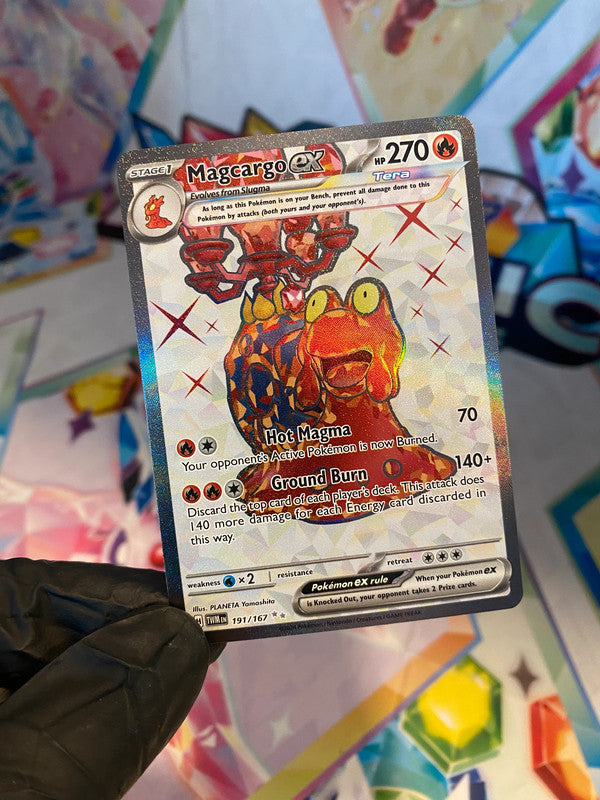Pokémon Magcargo Ex #191 (TWM) - NM/M