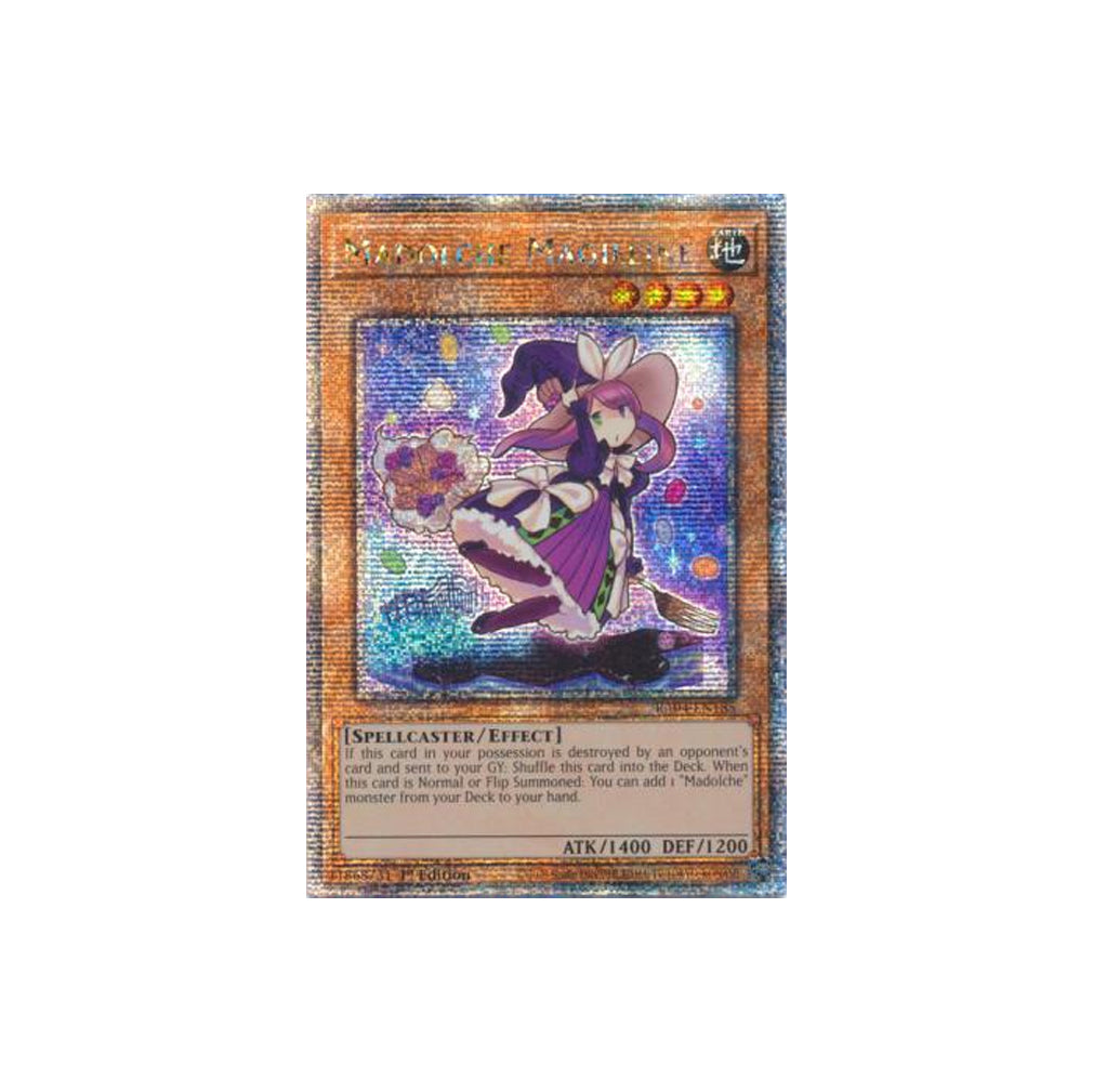 Yu-Gi-Oh! Madolche Magileine (RA04-EN185) Platinum Secret Rare - NM/M