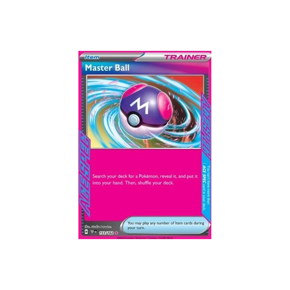 Pokémon Master Ball #153 (TEF) - NM/M