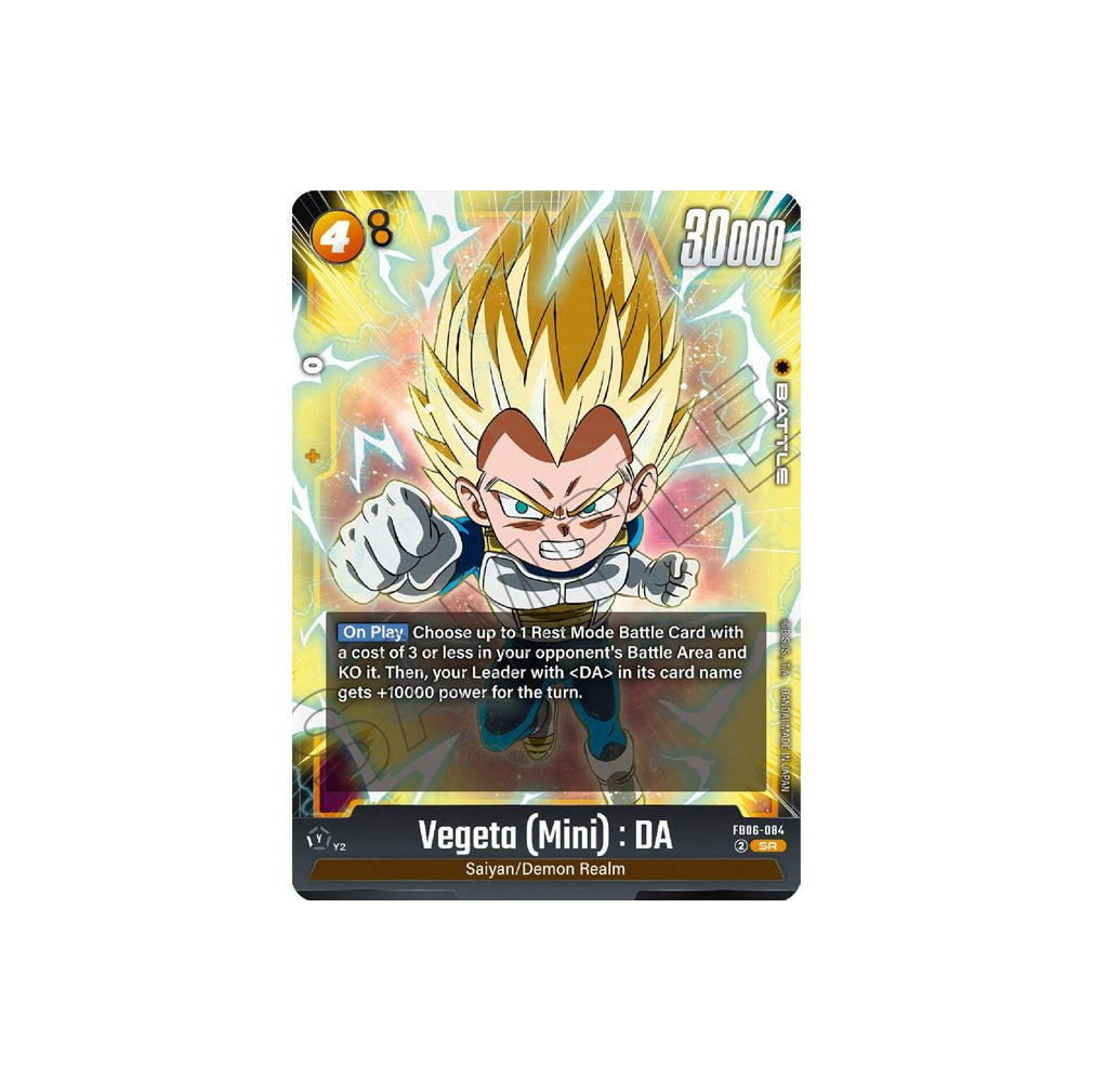 Dragon Ball Vegeta (Mini) : DA SR (FB06-084) - NM/M