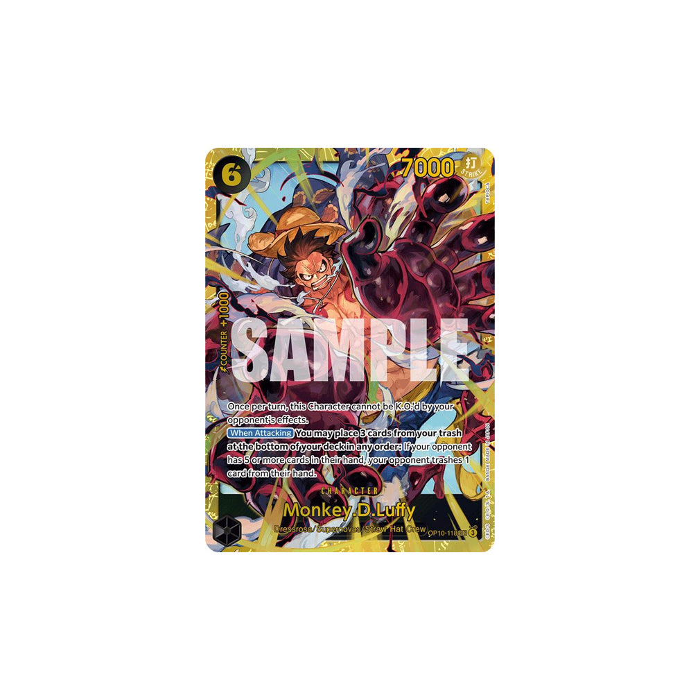 One Piece Monkey.D.Luffy SEC (OP10-118) - NM/M