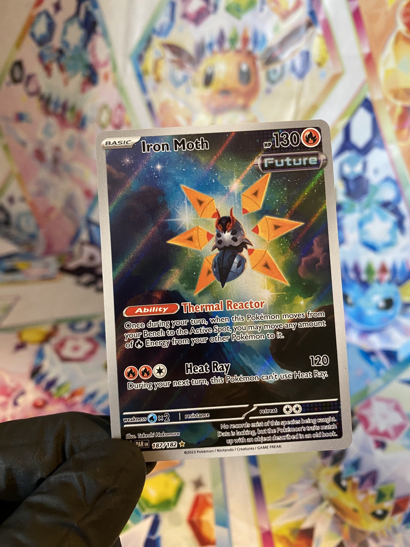 Pokémon Iron Moth #187 (PAR) - NM/M