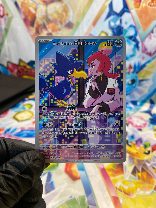 Pokémon Team Rocket's Murkrow #200 (DRI) - NM/M