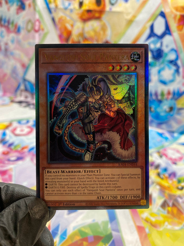 Yu-Gi-Oh! Vanquish Soul Pantera (RA04-EN044) Prismatic Ultimate Rare - NM/M