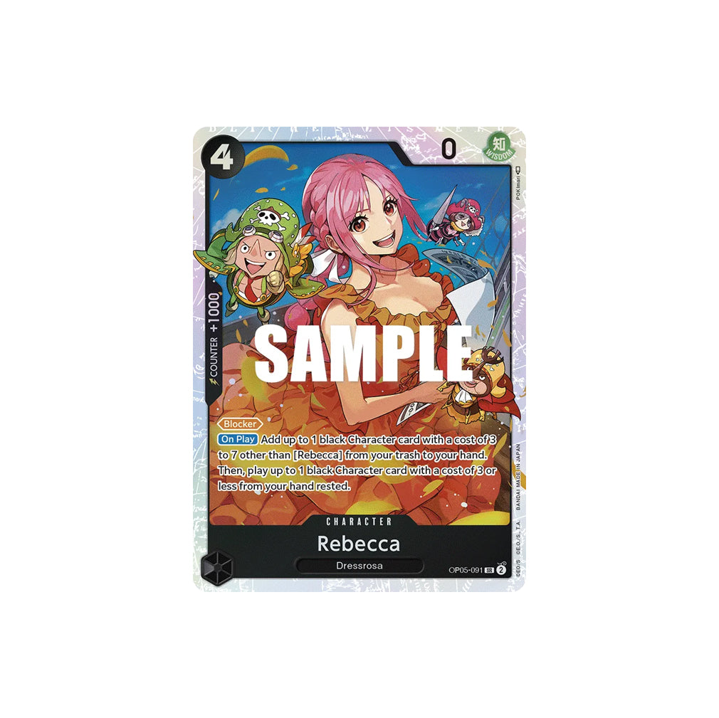 One Piece Rebecca SR (OP05-091) - NM/M