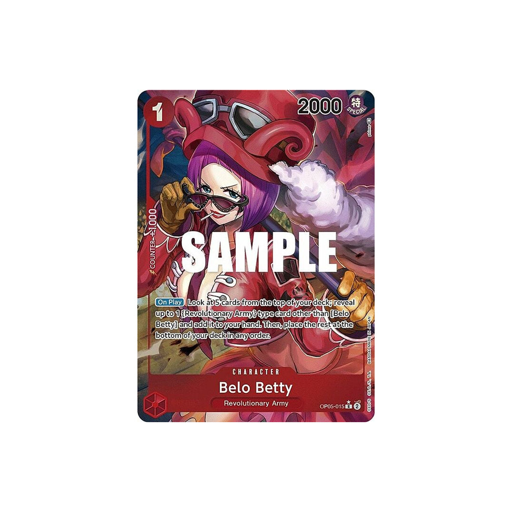 One Piece Belo Betty R★ (OP05-015) - NM/M