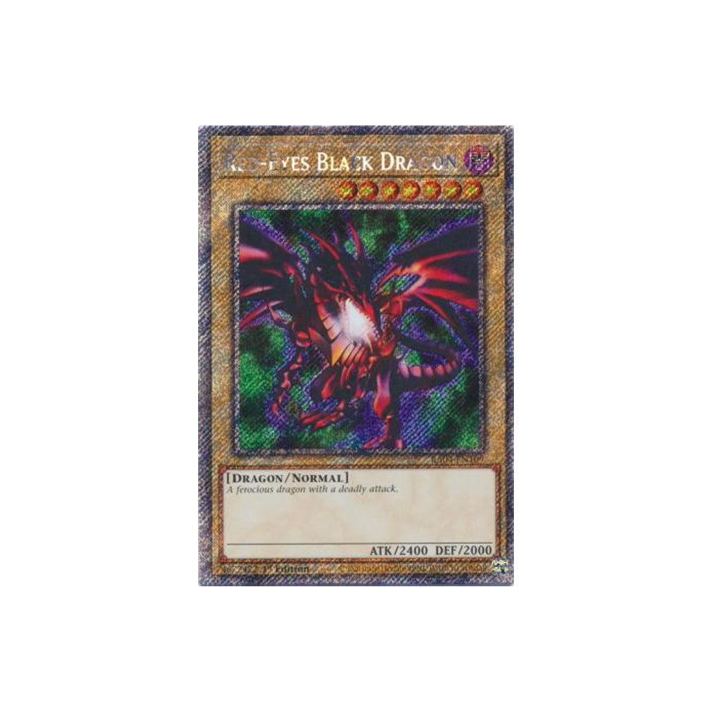 Yu-Gi-Oh! Red-Eyes Black Dragon (RA04-EN109) 4th Art Platinum Secret Rare - NM/M