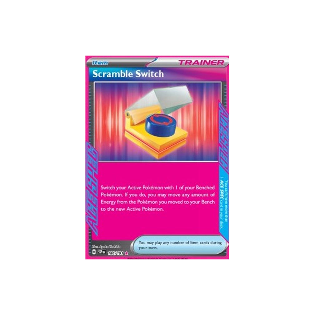 Pokémon Scramble Switch #186 (SSP) - NM/M