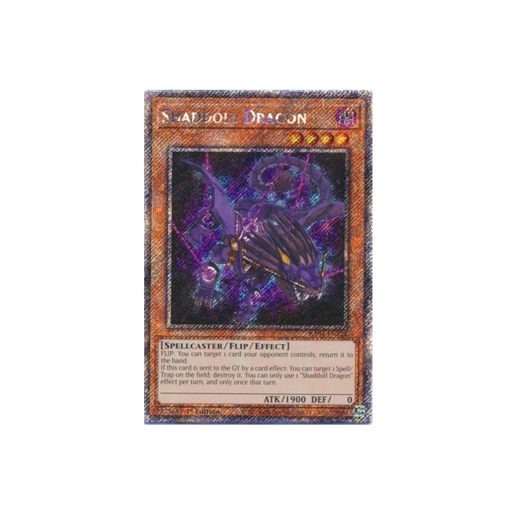 Yu-Gi-Oh! Shaddoll Dragon (RA04-EN228) Platinum Secret Rare - NM/M