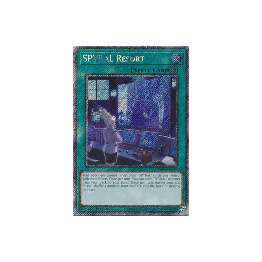 Yu-Gi-Oh! Spyral Resort (RA04-EN277) Platinum Secret Rare - NM/M
