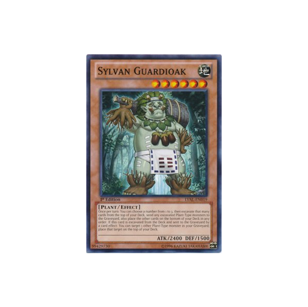 Yu-Gi-Oh! Sylvan Guardioak (LVAL-EN019) - GOOD