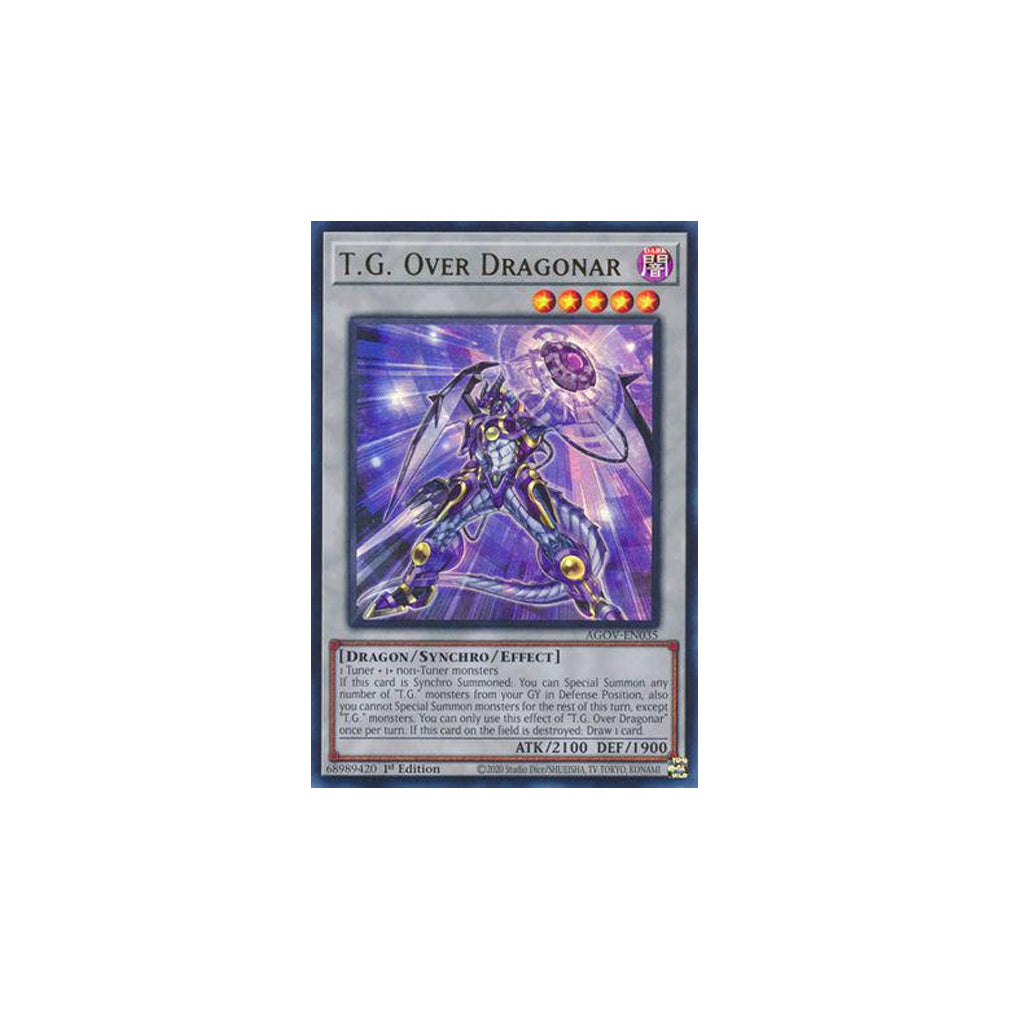 Yu-Gi-Oh! T.G. Over Dragonar (AGOV-EN035) - NM/M
