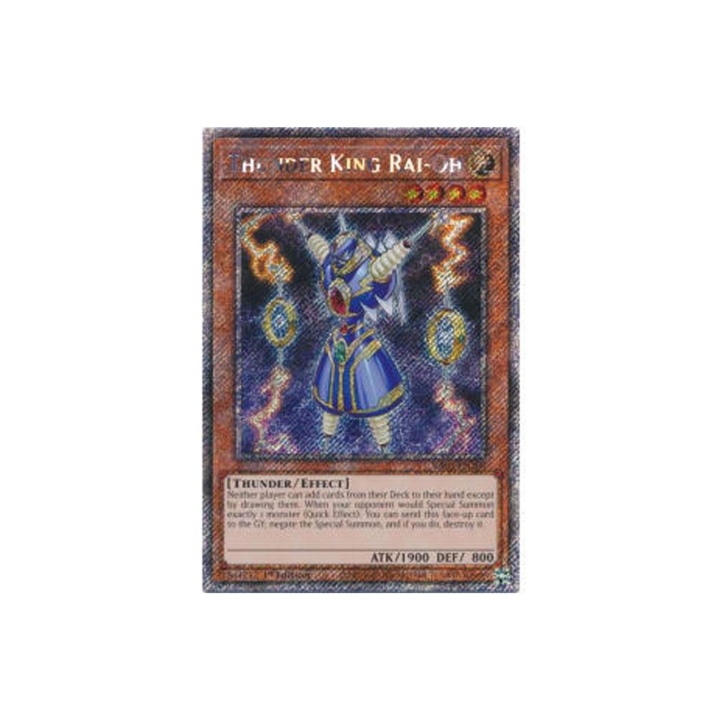 Yu-Gi-Oh! Thunder King Rai-Oh (RA03-EN206) Platinum Secret Rare - NM/M