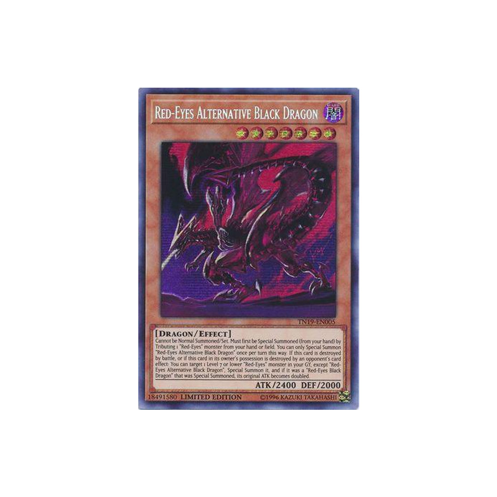 Yu-Gi-Oh! Red-Eyes Alternative Black Dragon (TN19-EN005) - GOOD