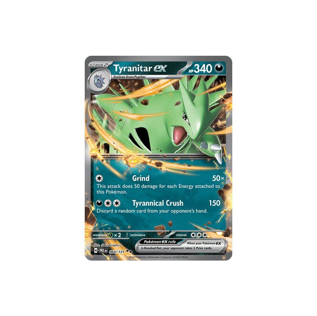 Pokémon Tyranitar Ex #064 (PRE) - NM/M