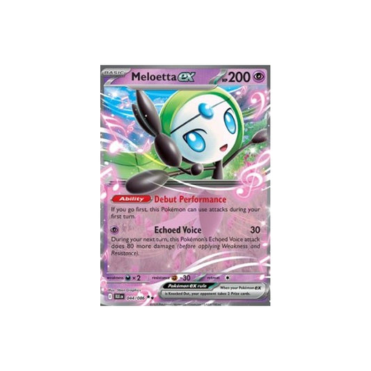 Pokémon Meloetta Ex #044 (BLK) - NM/M
