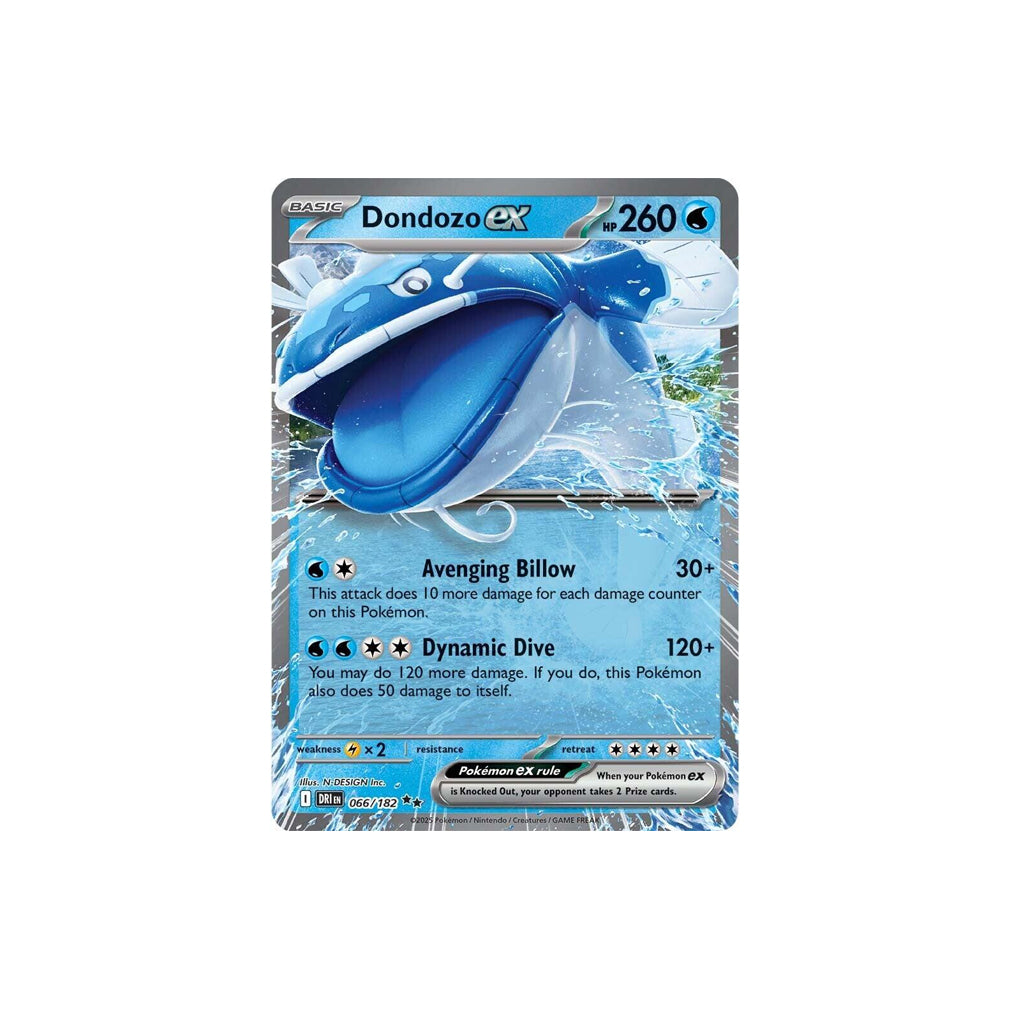 Pokémon Dondozo Ex #066 (DRI) - NM/M
