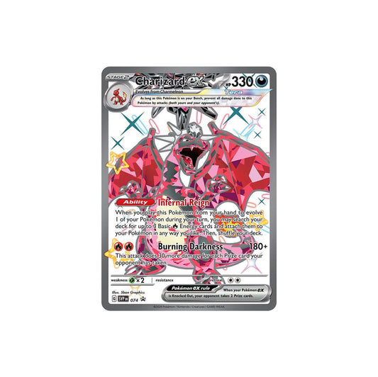 Pokémon Charizard Ex #074 (Black Star Promo) - NM/M