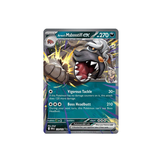 Pokémon Arven's Mabosstiff Ex #139 (DRI) - NM/M
