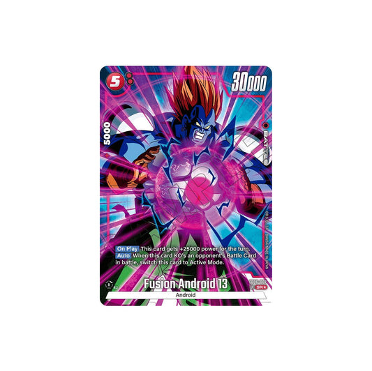 Dragon Ball Fusion Android 13 SR★ (FB06-002) - NM/M