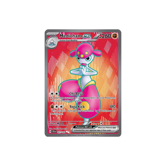 Pokémon Medicham Ex #161 (SCR) - NM/M