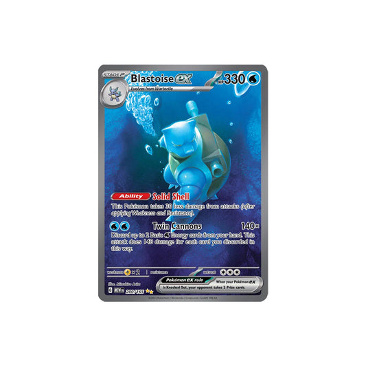 Pokémon Blastoise Ex #200 (151) - NM/M