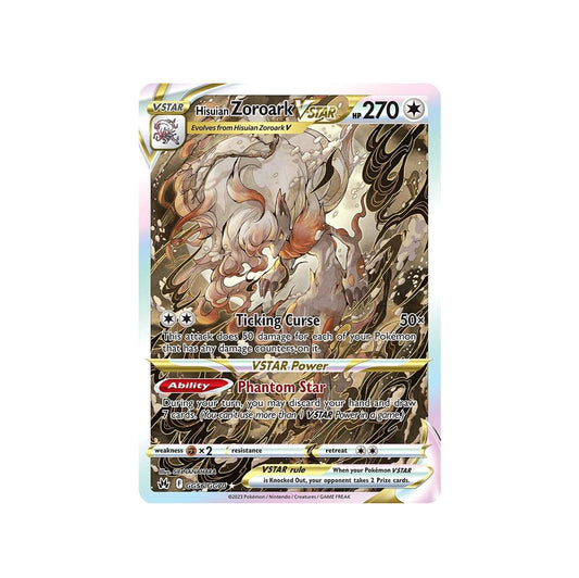 Pokémon Hisuian Zoroark Vstar #GG56 - NM/M