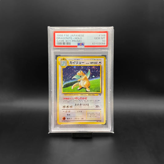 PSA 10 / Dragonite JAPANESE Game Boy Promo Holo #149