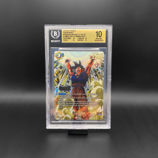 BGS 10 / Son Goku ALT ART SR, Ultimate Battle '25 Vol.2 Winner Prize (FB05-030)