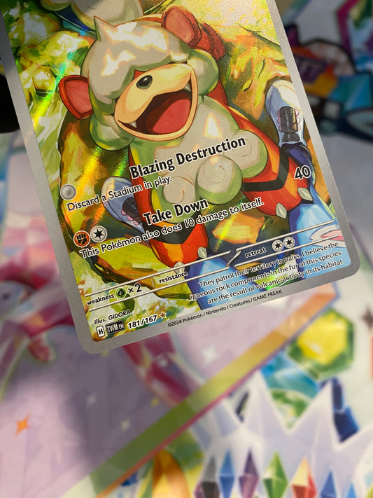 Pokémon Hisuian Growlithe #181 (TWM) - NM