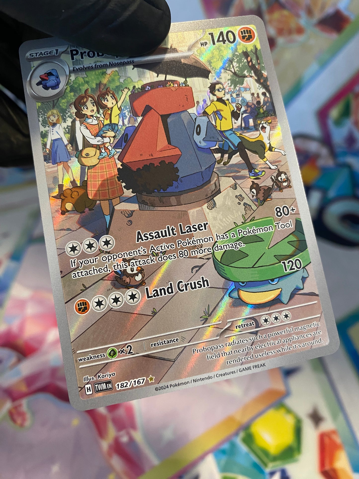 Pokémon Probopass #182 (TWM) - NM/M