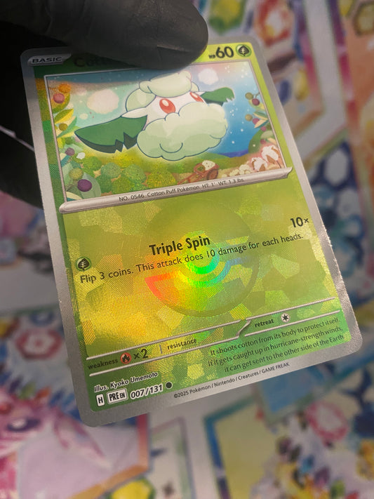 Pokémon Cottonee Pokéball #007 (PRE) - NM/M