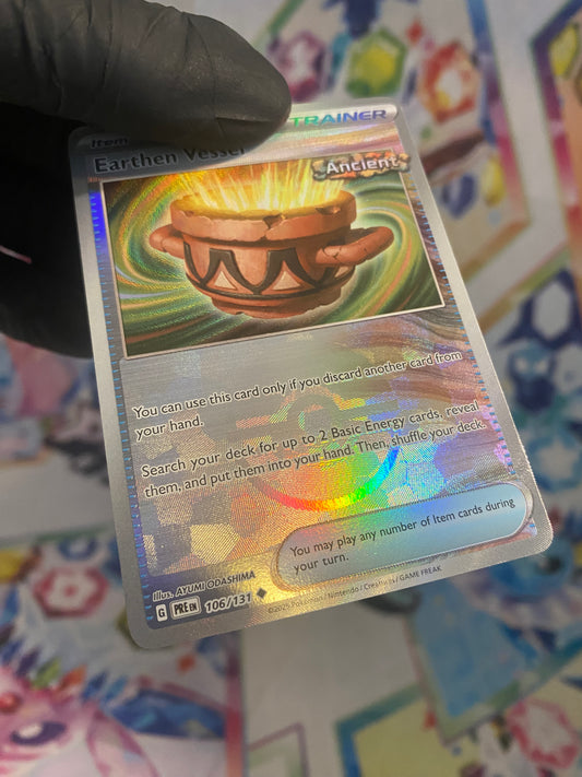 Pokémon Earthen Vessel Pokéball #106 (PRE) - NM
