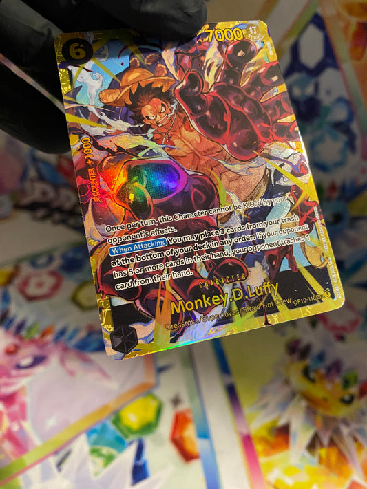 One Piece Monkey.D.Luffy SEC (OP10-118) - NM/M