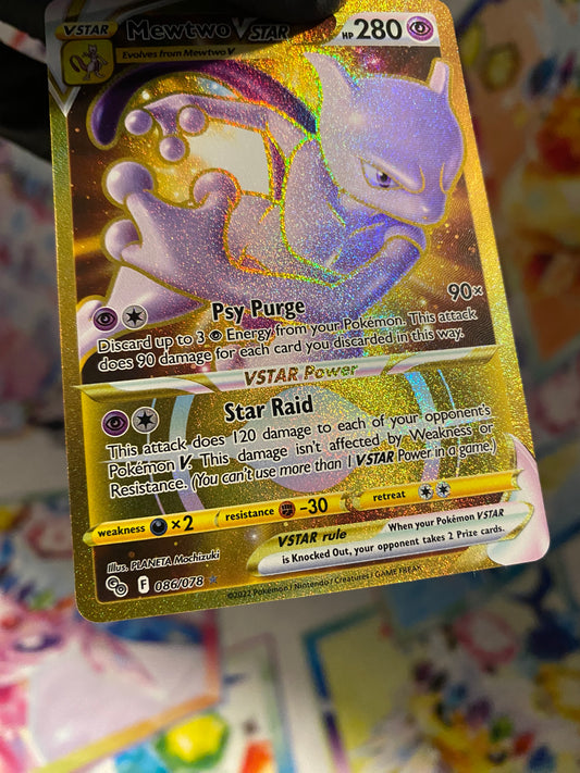 Pokémon Mewtwo Vstar #086 (F) - NM/M