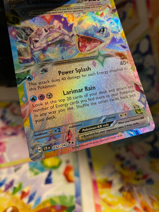 Pokémon Lapras Ex #032 (SCR) - NM/M