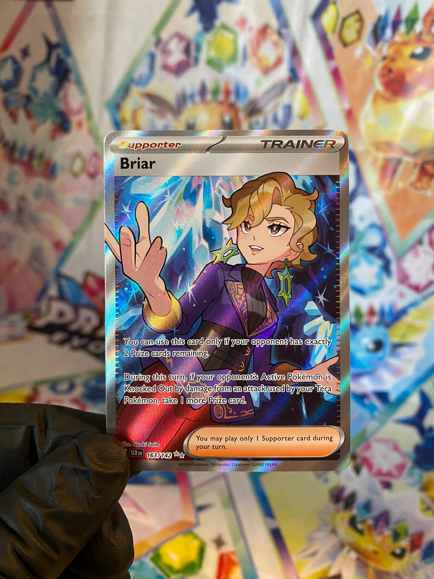 Pokémon Briar #163 (SCR) - NM