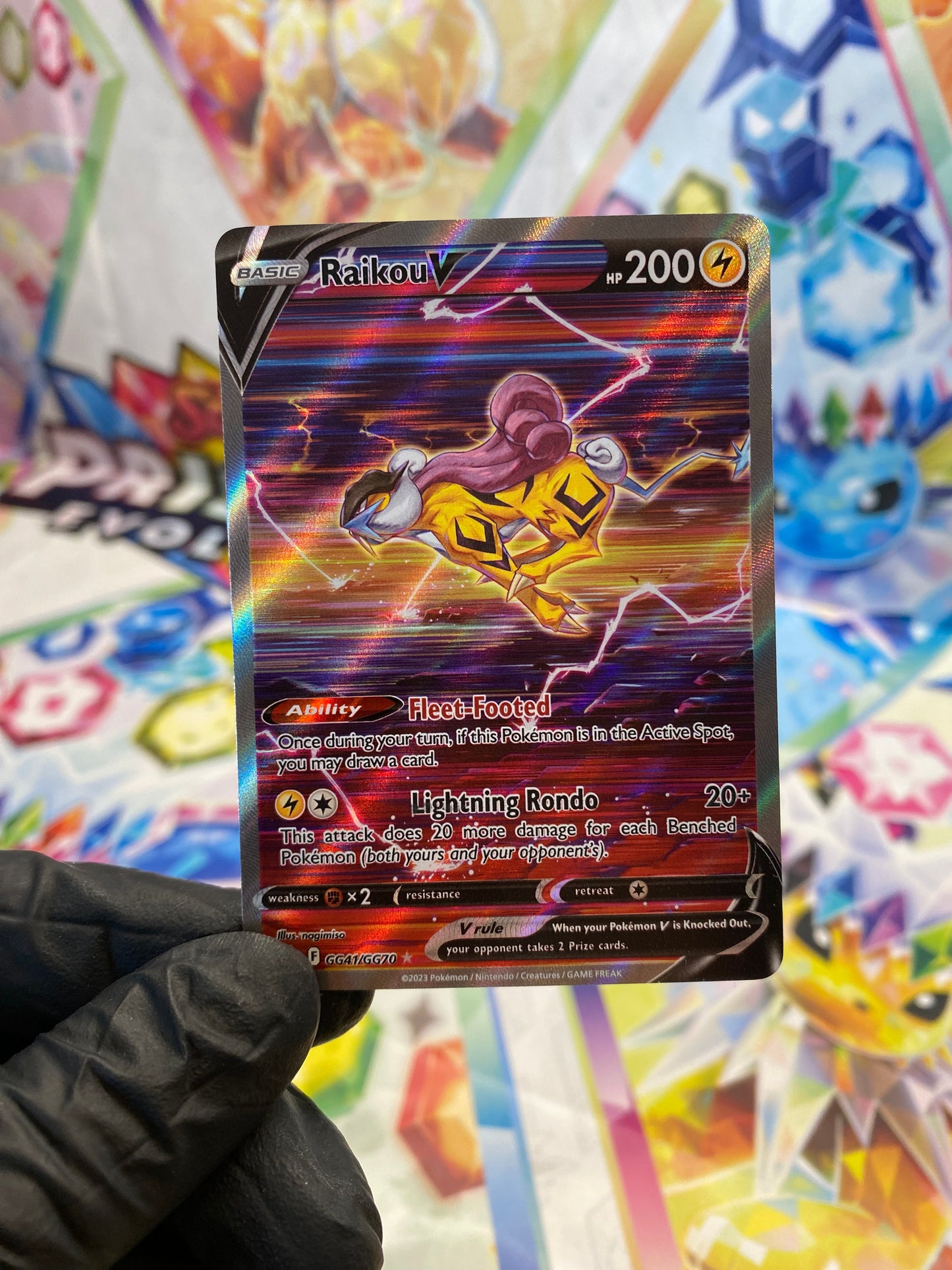 Pokémon Raikou V #GG41 - NM/M