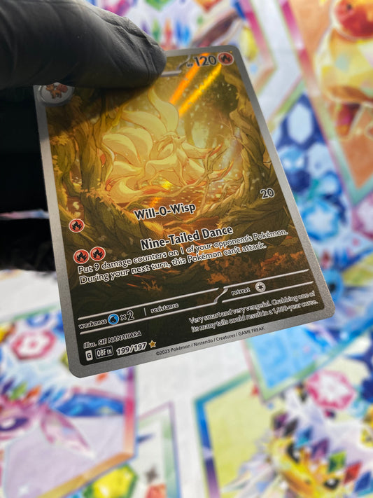 Pokémon Ninetales #199 (OBF) - NM/M
