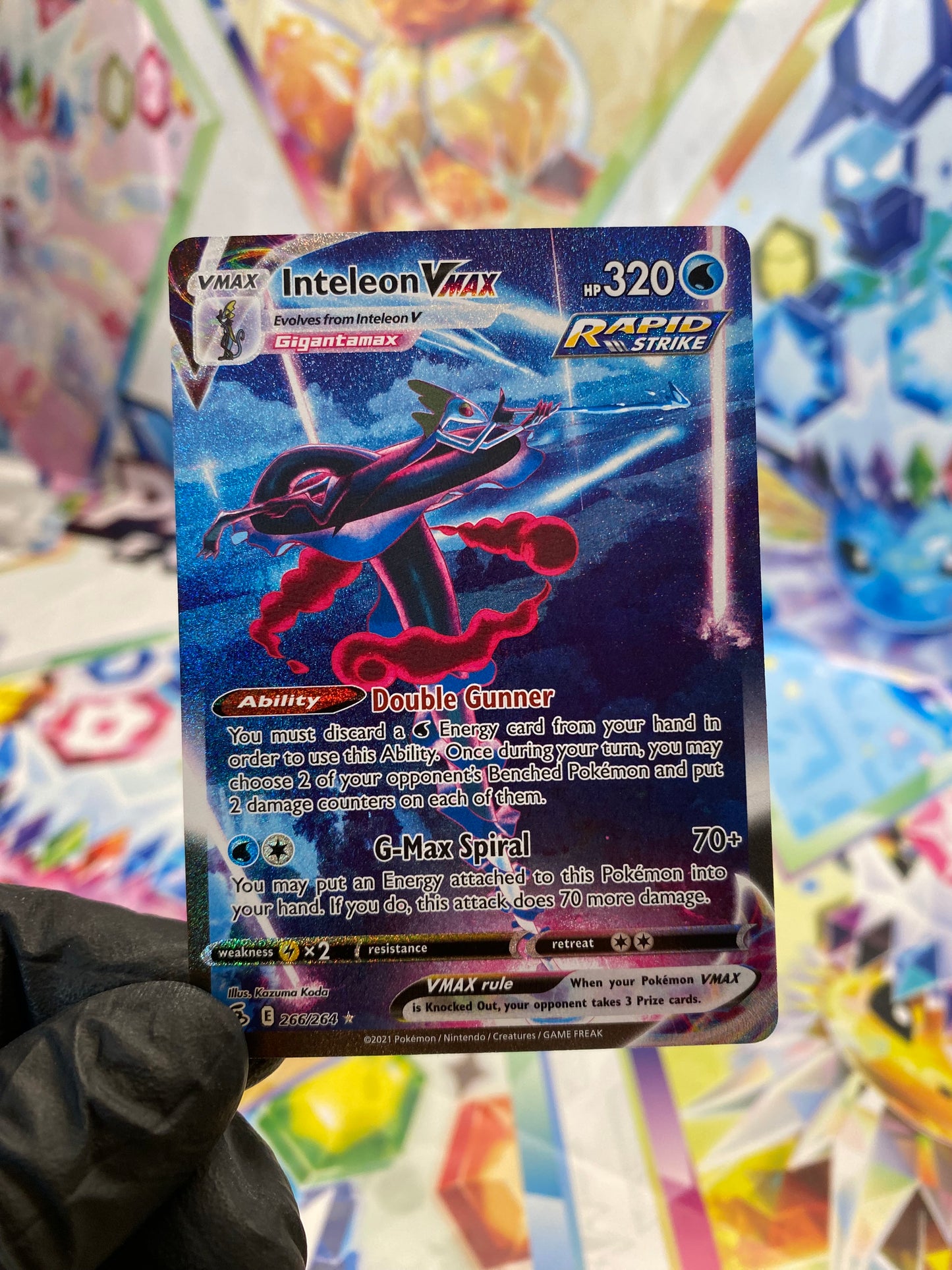 Pokémon Inteleon Vmax #266 - NM/M