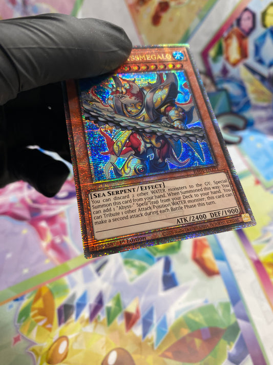 Yu-Gi-Oh! Mermail Abyssmegalo (RA04-EN191) Quarter Century Secret Rare - NM/M