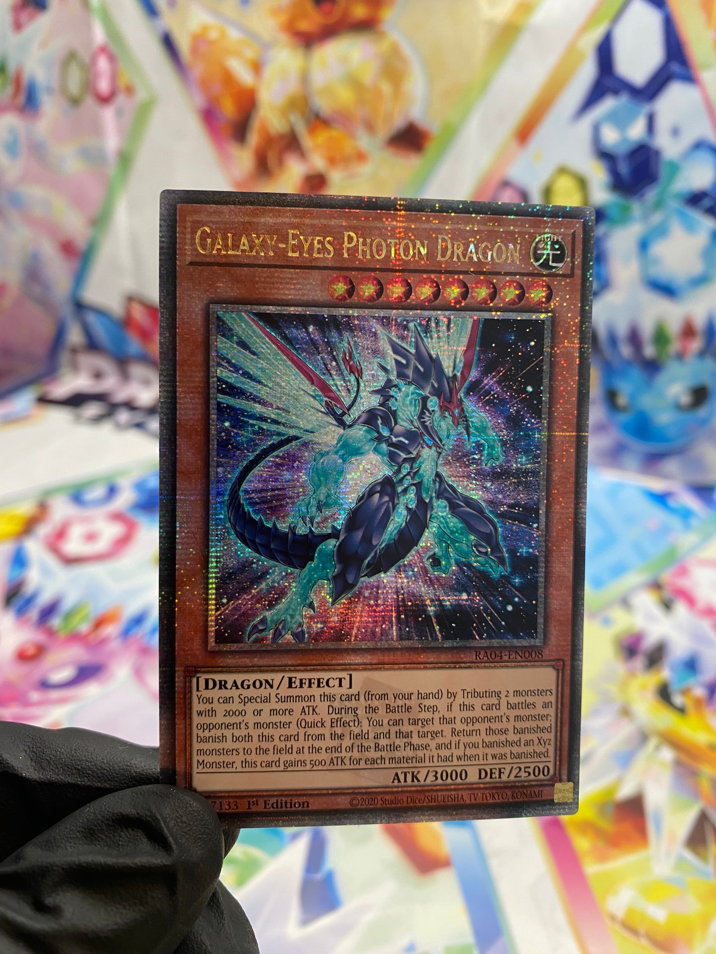 Yu-Gi-Oh! Galaxy-Eyes Photon Dragon (RA04-EN008) Quarter Century Secret Rare - NM/M