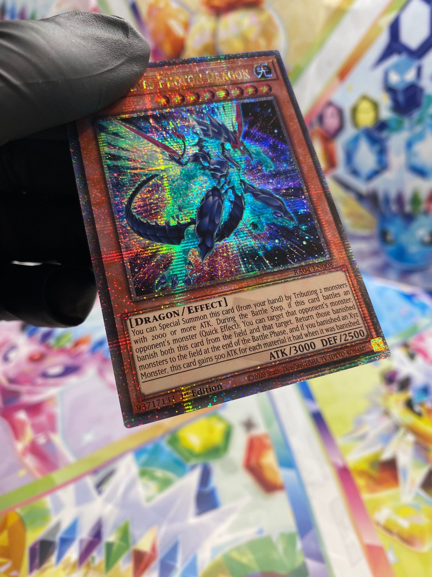 Yu-Gi-Oh! Galaxy-Eyes Photon Dragon (RA04-EN008) Quarter Century Secret Rare - NM/M