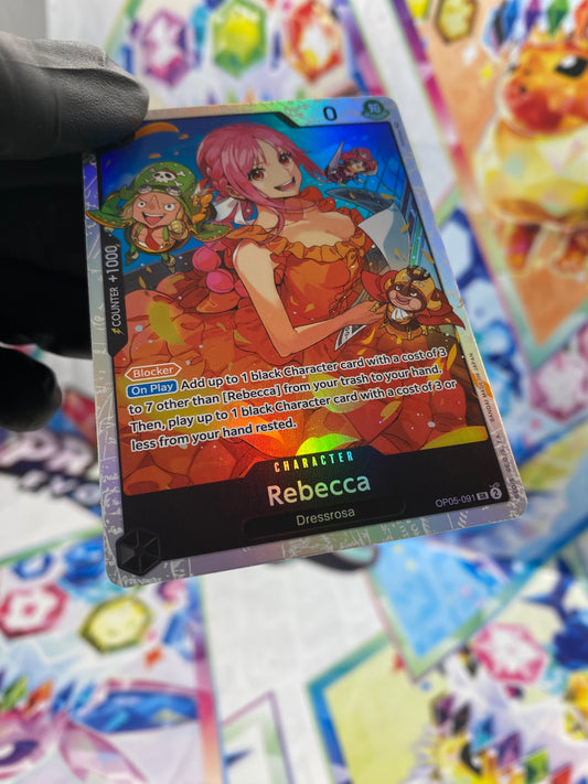 One Piece Rebecca SR (OP05-091) - NM/M